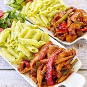 Acı Meksika Soslu Tavuk