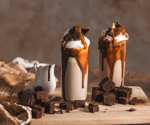 Dark brownie MİLKSHAKES